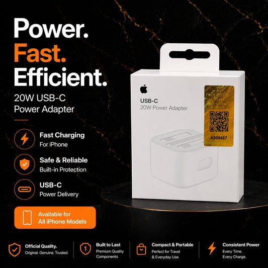 Apple 20W 3 PIN Fast Adapter