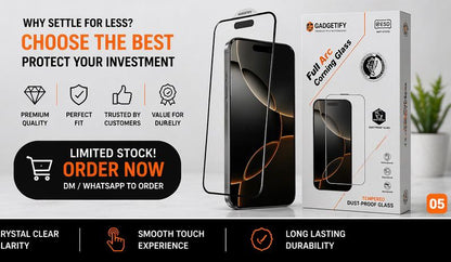 Borderless Tempered Glass