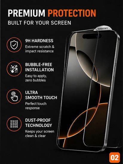 Borderless Tempered Glass