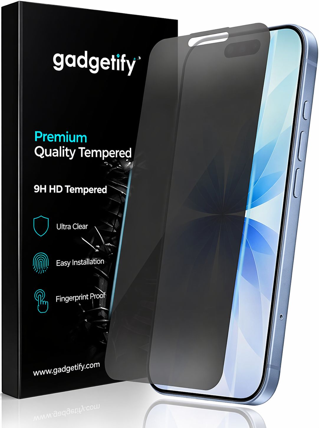 Gadgetify Premium Tempered Glass Screen Protector