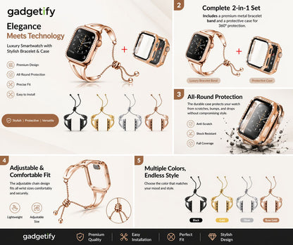 Smart Watch Ladies set